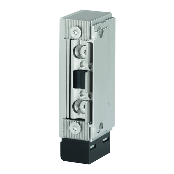 Assa Abloy effeff 332 Series Mounting Instructions