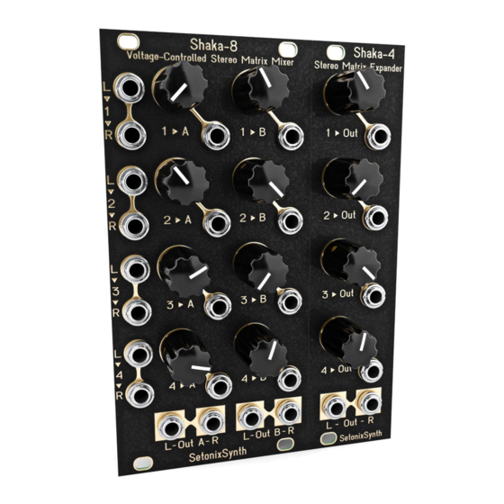SetonixSynth Shaka-8 User Manual