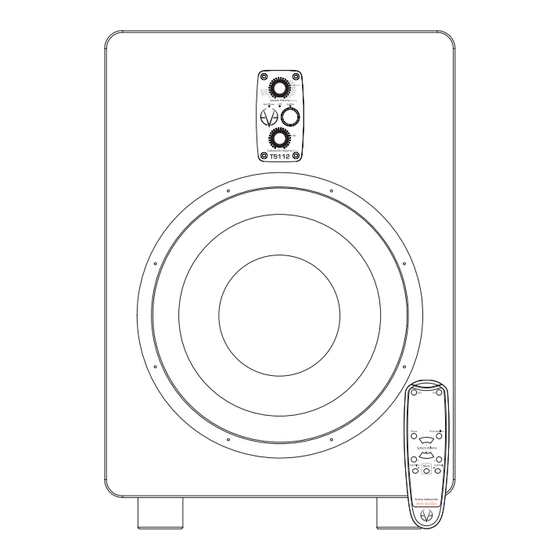 Eve Audio TS112 Product Manual