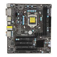 ASRock Z77M Quick Installation Manual