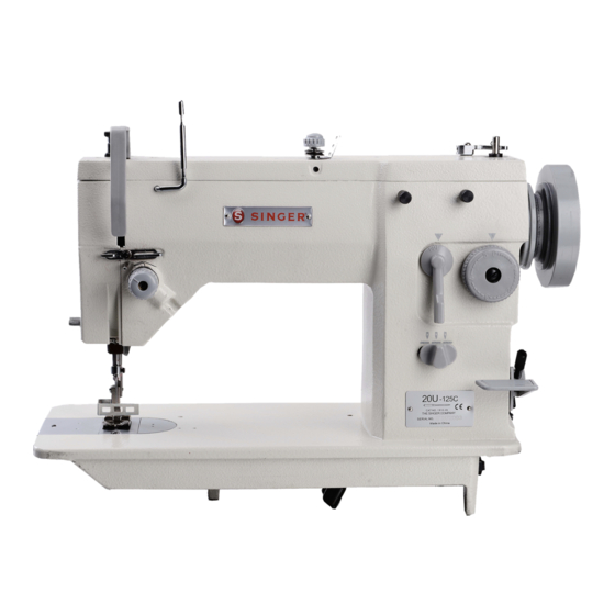 Singer 20U User Manual