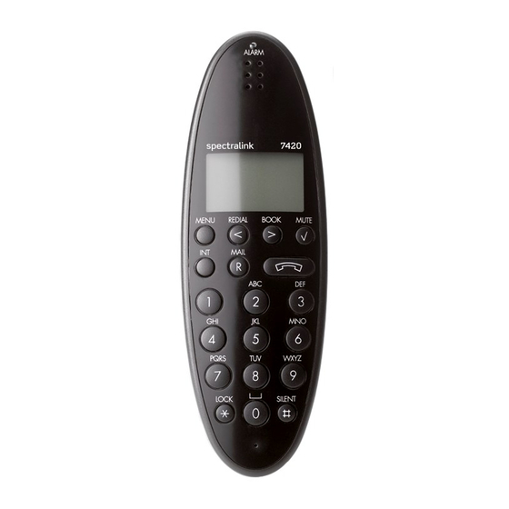 SpectraLink 7420 User Manual