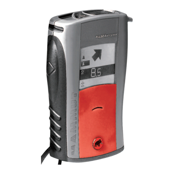 Mammut PULSE Barryvox Reference Manual