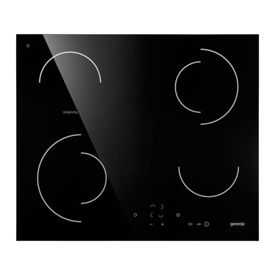 Gorenje ECT6SY2B Instructions For Use Manual