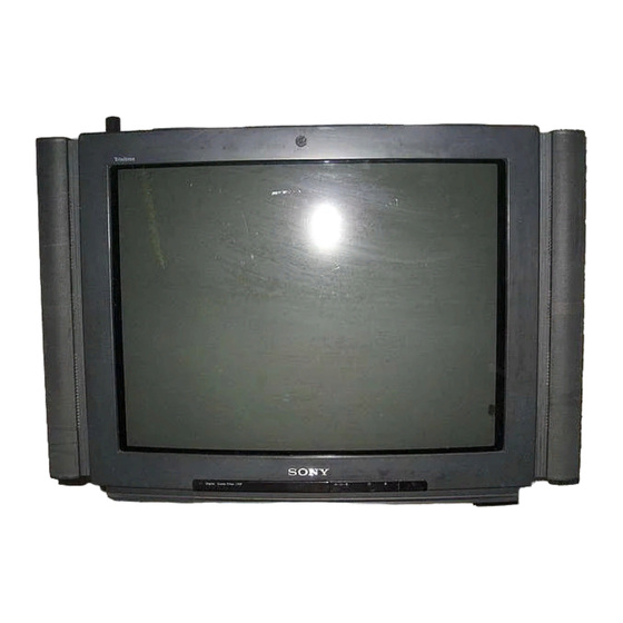 Sony KV-E2941D Service Manual