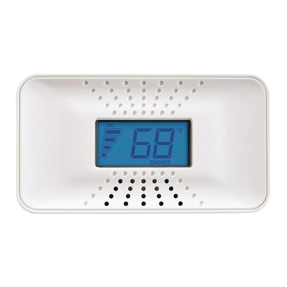 First Alert Carbon Monoxide Alarm User Manual