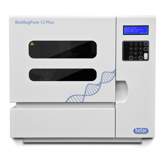Biosan BioMagPure 12 Plus Manual