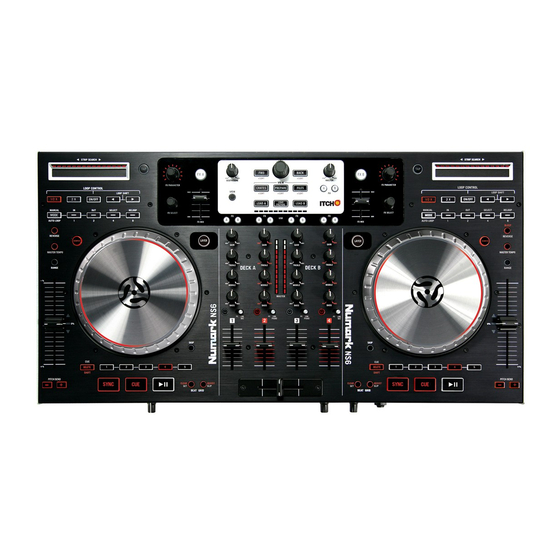 Numark NS6 Quick Start Manual
