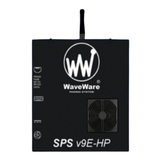 WaveWare SPS5 V9 Series Manual