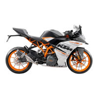 KTM RC 390 2016 Setup Instructions