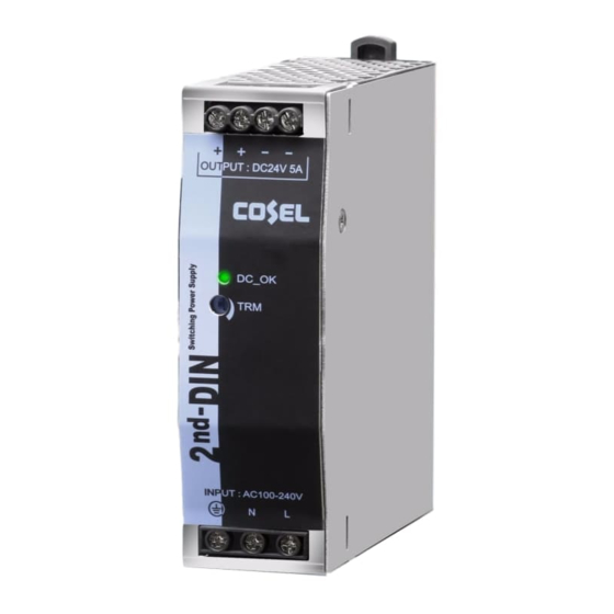 Cosel KLEA120F Instruction Manual
