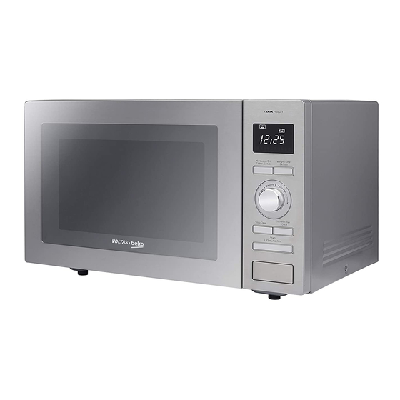 TATA Motors Voltas Beko MC25SD Manuals