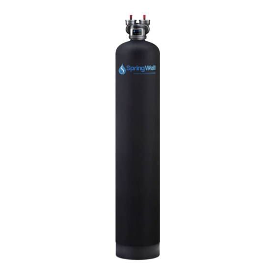 SpringWell CF+ Setup And Installation Manual