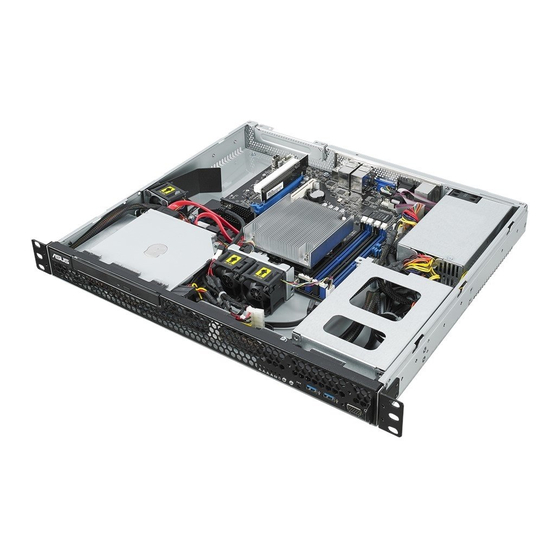 Asus RS100-E10-PI2 1U Rackmount Server Manuals