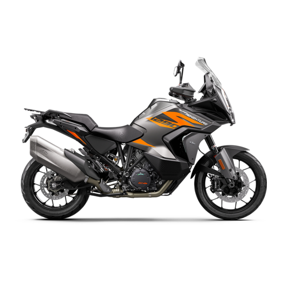 KTM 1290 SUPER ADVENTURE S 2021 Setup Instructions