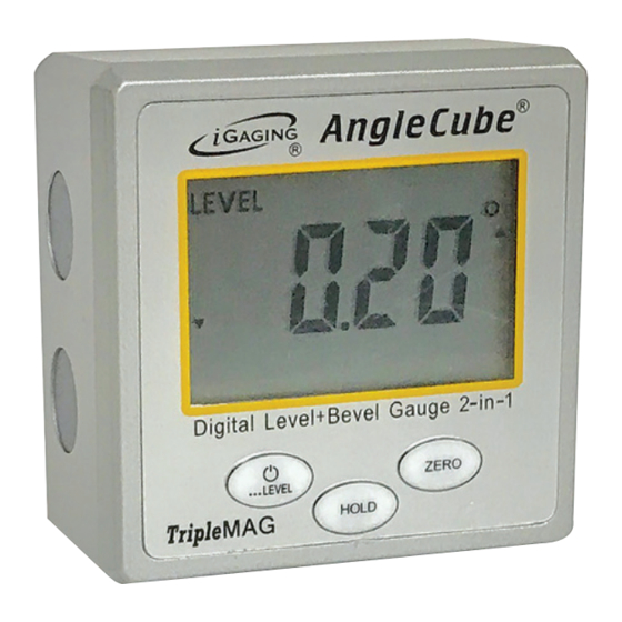 IGAGING ANGLECUBE 35-222-6 MANUAL Pdf Download | ManualsLib