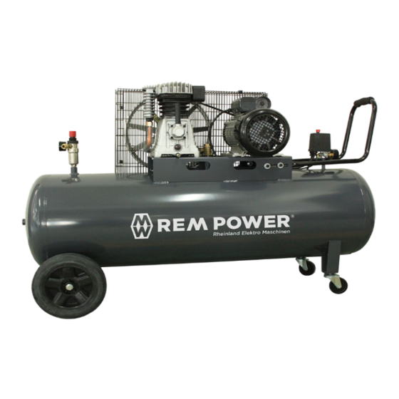 REM POWER E 400/9/200 Instructions For Use Manual