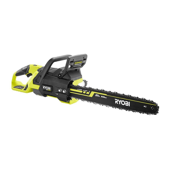 Ryobi RY36CSX50A Original Instructions Manual