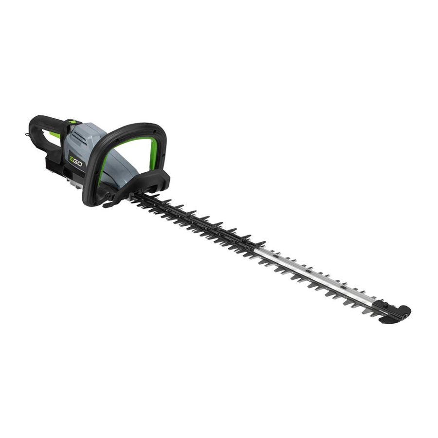 EGO Power Plus HTX6500, HTX7500 - HEDGE TRIMMER Manual