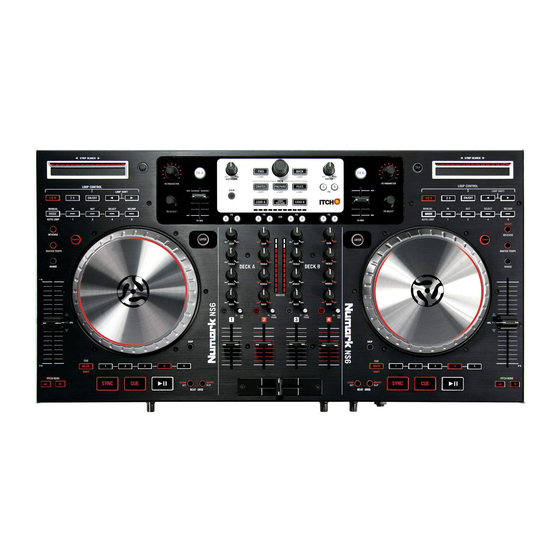 Numark NS6 Quick Start Manual