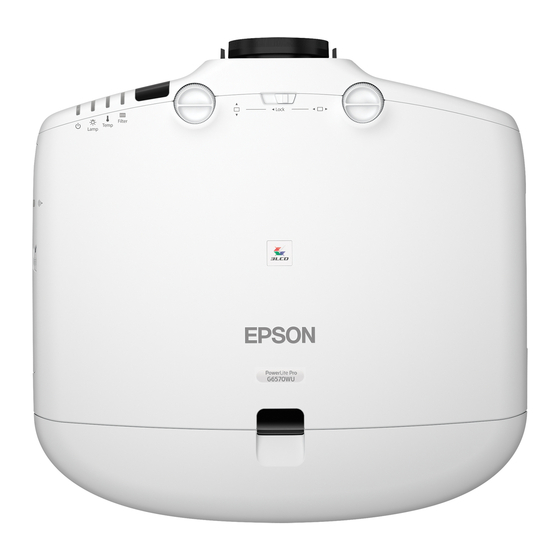 Epson EB-G6750WUNL Specifications