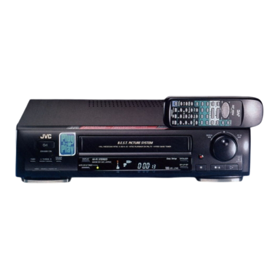 JVC HR-J748EE Instructions Manual