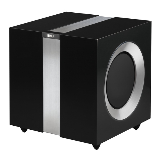 KEF R400b Installation Manual