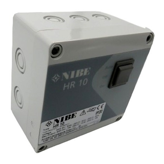 Nibe HR 10 Installer Manual