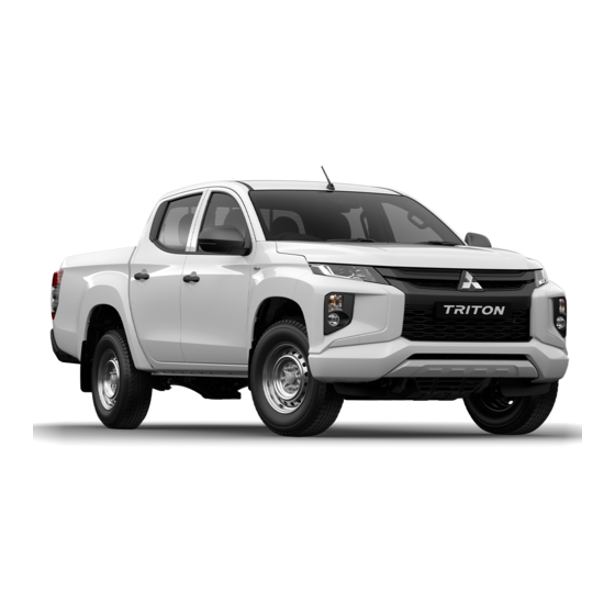Mitsubishi MOTORS Triton Manuals