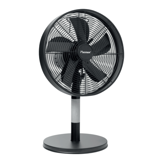 Bestron DFT35WB Table Fan Manuals