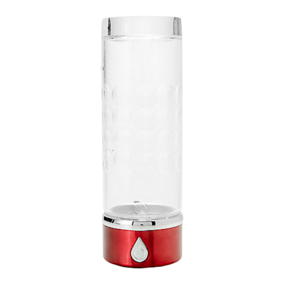 Cooks Hydro Bottle H2 Quick Start Manual