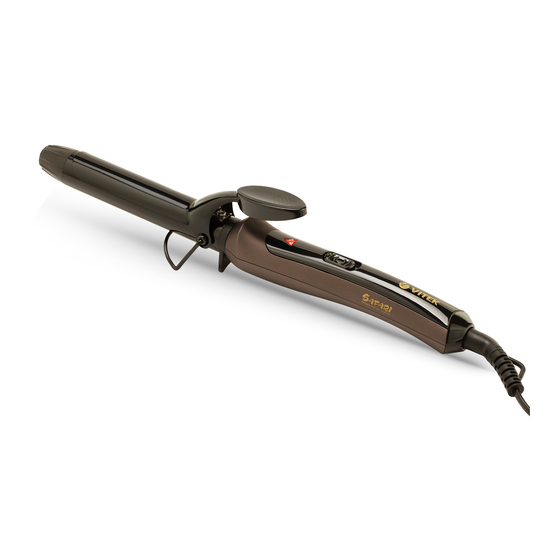 User Manuals: Vitek VT-2506 Curling Iron