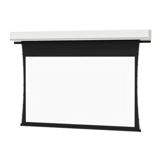 LEGRAND DA-LITE Tensioned Advantage Series User Manual
