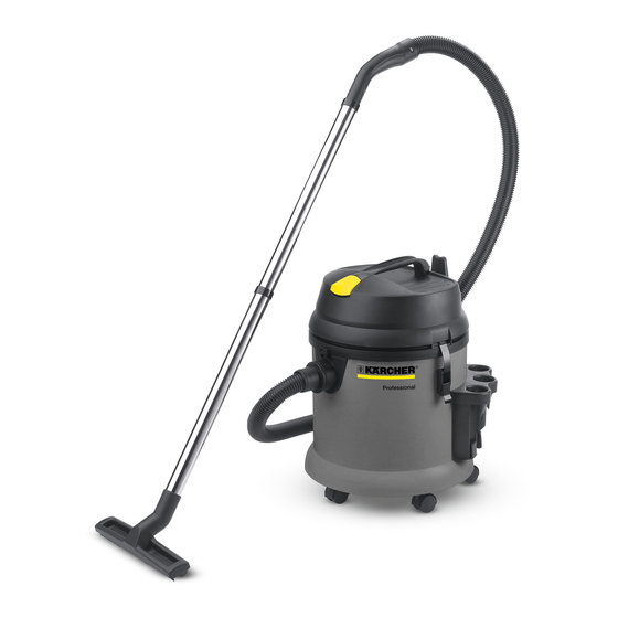 Kärcher NT 27/1 Manual