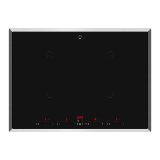 V-ZUG CookTop V4000 I704 Operating Instructions Manual