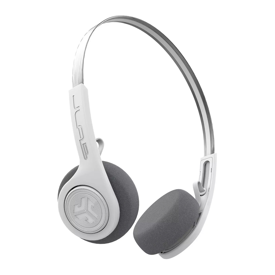 JLab Rewind Wireless - Retro Headphones Manual