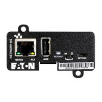 Eaton Network-M3 User Manual