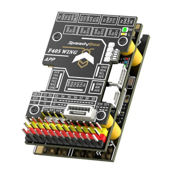 SpeedyBee F405 WING APP User Manual
