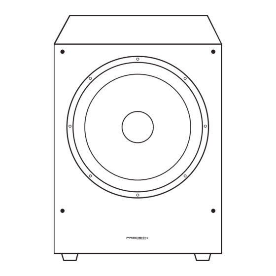 Precision Acoustics HDS10 Owner's Manual