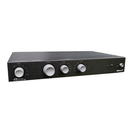 TAG MCLAREN AUDIO PA20R SL User Manual
