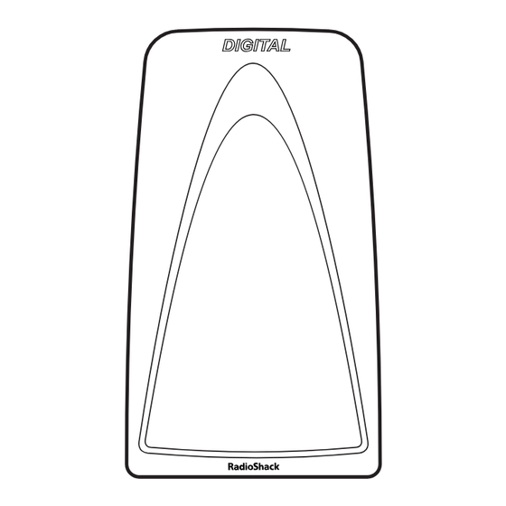 Radio Shack 2-way portable amplified speaker system Owner's Manual