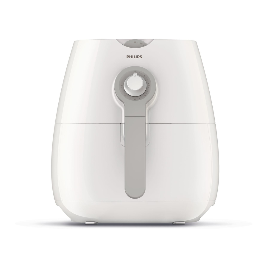 User manual Philips Airfryer HD9212 (English - 15 pages)