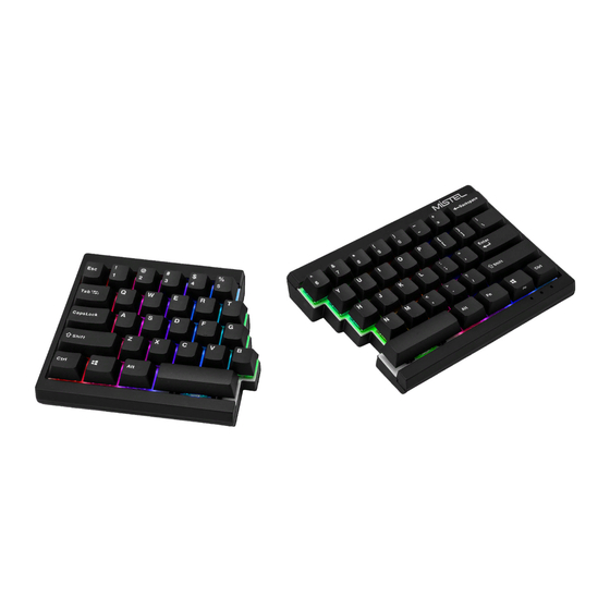 MISTEL Barocco MD600 RGB User Manual
