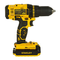 Stanley SCD20 Original Instructions Manual
