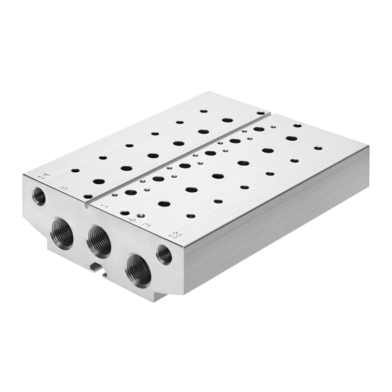 Festo VABM-B10-25E Series Assembly Instructions