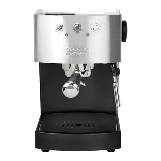 Ascaso arc Quick Manual