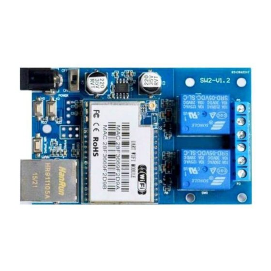 User Manuals: Hi-Link HLK-SW2 Serial Ethernet Terminal