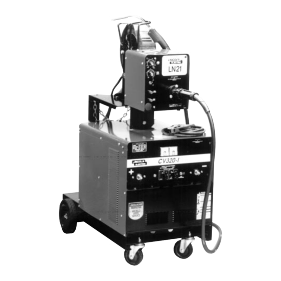 Lincoln Electric CV320-I Operating Manual