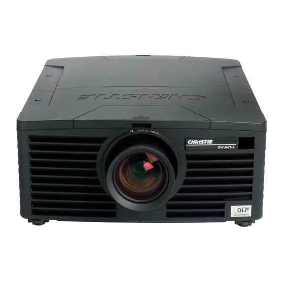 Christie E Series User Manual