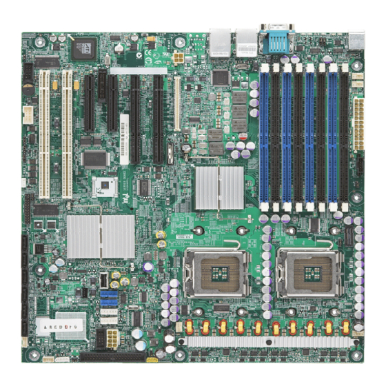 Intel S5000XSL Technical Product Specification